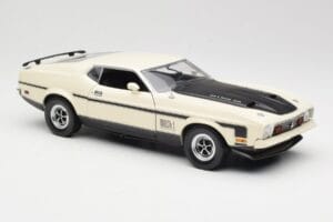 Ford Mustang Mach 1 Blanc Sun Star 1:18 3602 Métal — image 6 sur 8