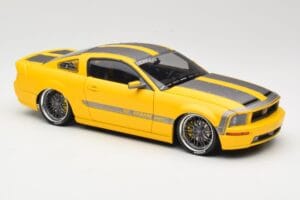 Ford Mustang S197 Cesam by Parotech Jaune Norev 1:18 182700 Métal — image 6 sur 8