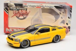 Ford Mustang S197 Cesam by Parotech Jaune Norev 1:18 182700 Métal — image 8 sur 8
