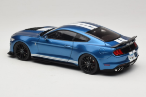 Ford Mustang Shelby GT500 S550 Atlas Blue Metallic IXO 1:18 18RDC244-FO Métal — image 7 sur 8