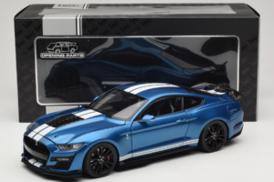 Ford Mustang Shelby GT500 S550 Atlas Blue Metallic IXO 1:18 18RDC244-FO Métal — image 8 sur 8