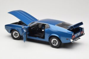 Ford Mustang SportsRoof Bleu Sun Star 1:18 3612 Métal — image 5 sur 8