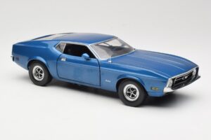 Ford Mustang SportsRoof Bleu Sun Star 1:18 3612 Métal — image 6 sur 8
