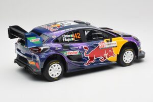 Ford Puma Rally1 #42 C. Breen / P. Nagle M-Sport Ford Rally Italia Sardegna 2022 TopSpeed 1:18 TS0491 Métal — image 2 sur 6