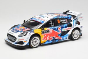 Ford Puma Rally1 WRC #16 A. Fourmaux / A. Coria Rally Monte Carlo 2024 IXO 1:18 18RMC198 Métal