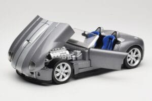 Shelby Cobra Cabriolet Grey Metallic Hot Wheels 1:18 G7220 Métal — image 2 sur 8