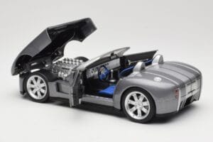 Shelby Cobra Cabriolet Grey Metallic Hot Wheels 1:18 G7220 Métal — image 5 sur 8