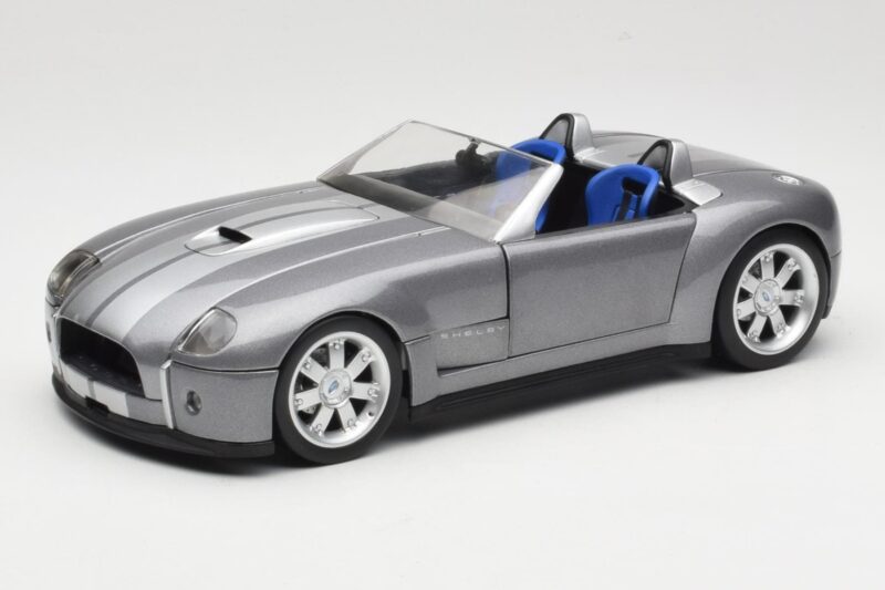 Shelby Cobra Cabriolet Grey Metallic Hot Wheels 1:18 G7220 Métal