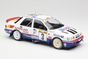 Ford Sierra RS Cosworth 4x4 #3 M. Biasion / T. Siviero Rally Monte Carlo 1992 MCG 1:18 MCG18355R Métal — image 4 sur 6