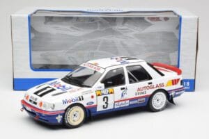 Ford Sierra RS Cosworth 4x4 #3 M. Biasion / T. Siviero Rally Monte Carlo 1992 MCG 1:18 MCG18355R Métal — image 6 sur 6