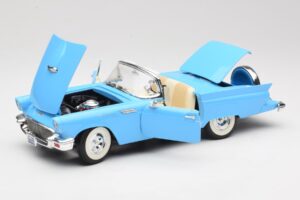 Ford Thunderbird Cabriolet Bleu Road Signature 1:18 92358 Métal — image 2 sur 8