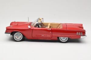 Ford Thunderbird Cabriolet Rouge Sun Star 1:18 4311 Métal — image 4 sur 8