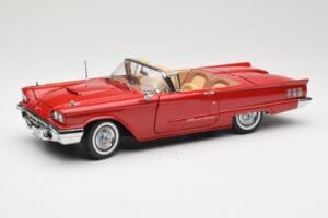 Ford Thunderbird Cabriolet Rouge Sun Star 1:18 4311 Métal