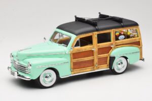 Ford Woody Panel Wagon Vert Menthe Road Signature 1:18 20028 Métal