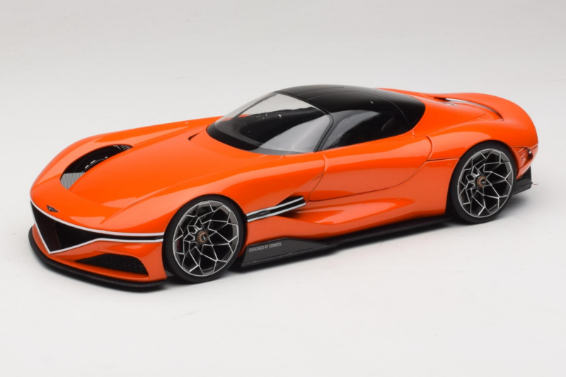 Genesis X Gran Berlinetta VGT Orange Magma Norev 1:18 188032 Métal