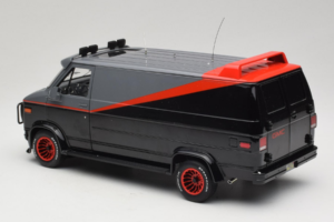 GMC Vandura A-Team Van Hot Wheels 1:18 V7439 Métal — image 7 sur 8