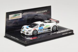 HHF Hybrid Concept Car #11 H-H. Frentzen / Muller / Schwager / Engels 24 Hours Nurburgring 2008 Minichamps 1:43 437080911 Mét — image 2 sur 4