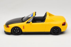 Honda Civic del Sol Spoon Phoenix Yellow Otto 1:18 OT1154 Résine — image 5 sur 6