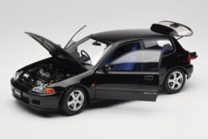 Honda Civic SiR II EG6 VTEC Noir LCD 1:18 LCD18018-BL Métal — image 2 sur 9
