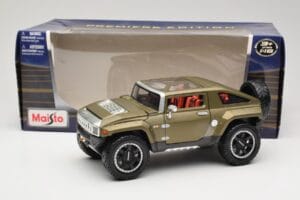 Hummer HX Concept Vert Maisto 1:18 36171 Métal — image 8 sur 8
