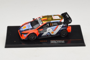Hyundai i20 N Rally1 #1 T. Neuville / M. Wydaeghe Rally Monte Carlo 2025 IXO 1:43 RAM973C Métal