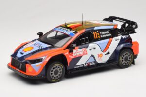 Hyundai i20 N Rally1 #11 Hyundai Shell Mobis WRT T. Neuville / M. Wydaeghe Rally Poland 2024 IXO 1:18 18RMC214 Métal