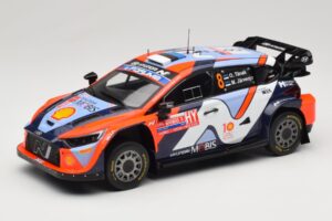 Hyundai i20 N Rally1 #8 Hyundai Shell Mobis WRT O. Tanak / M. Jarveoja Rally Chile 2024 IXO 1:18 18RMC223 Métal