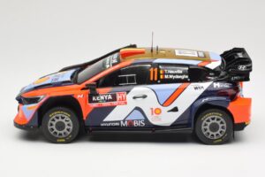 Hyundai i20 N Rally1 WRC Hybrid #11 T. Neuville / M. Wydaeghe Safari Rally Kenya 2024 IXO 1:18 18RMC208 Métal — image 3 sur 6