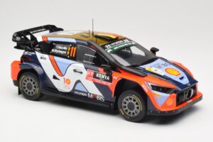 Hyundai i20 N Rally1 WRC Hybrid #11 T. Neuville / M. Wydaeghe Safari Rally Kenya 2024 IXO 1:18 18RMC208 Métal — image 4 sur 6