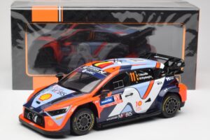 Hyundai i20 N Rally1 #11 T. Neuville / M. Wydaeghe Rally Sweden 2024 IXO 1:18 18RMC201 Métal — image 6 sur 6
