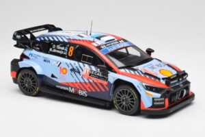 Hyundai i20 N Rally1 WRC #8 O. Tänak / M. Järveoja Rally Monte Carlo Night Version 2024 IXO 1:18 18RMC195 Métal — image 4 sur 6