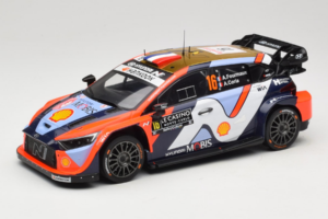 Hyundai i20 N WRC #16 A. Fourmaux / A. Coria Rally Monte Carlo 2025 IXO 1:18 18RMC230A Métal