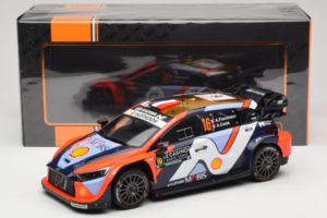 Hyundai i20 N WRC #16 A. Fourmaux / A. Coria Rally Monte Carlo 2025 IXO 1:18 18RMC230A Métal — image 6 sur 6