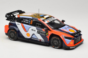 Hyundai i20 N WRC #16 A. Fourmaux / A. Coria Rally Monte Carlo Night Version 2025 IXO 1:18 18RMC230B Métal — image 4 sur 6
