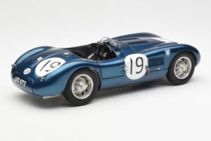 Jaguar C-Type #19 J. Stewart Ecurie Ecosse Goodwood Members Meeting 1954 CMC 1:18 M-192 Métal — image 2 sur 6