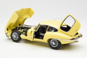 Jaguar E-Type 3.8 Series 1 Jaune Clair Kyosho 1:18 08954LY Métal — image 5 sur 8