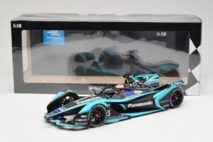 Jaguar I-Type 3 Panasonic Jaguar Racing #3 N. Piquet Jr. Formula E Season 5 2019 Minichamps 1:18 114180003 Métal — image 6 sur 6