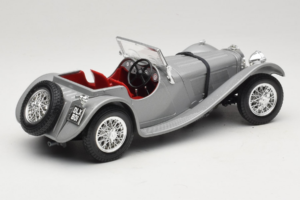 Jaguar SS100 Argent Bburago 1:18 3006-M2 Métal — image 2 sur 6