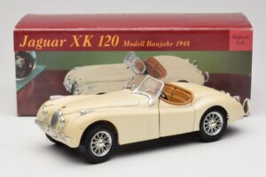 Jaguar XK120 Blanc Eduscho 1:18 7482-1HTH Métal — image 8 sur 8