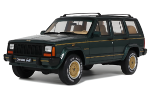 Jeep Cherokee XJ Limited Dark Hunter Green Otto 1:18 OT1340 Résine — image 2 sur 2