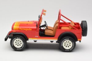 Jeep CJ-7 Renegade Rouge MCG 1:18 MCG18110 Métal — image 3 sur 6