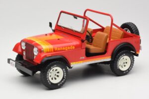 Jeep CJ-7 Renegade Rouge MCG 1:18 MCG18110 Métal