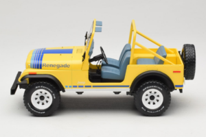 Jeep CJ-7 Renegade Jaune MCG 1:18 MCG18552 Métal — image 3 sur 6