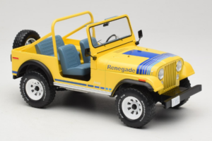 Jeep CJ-7 Renegade Jaune MCG 1:18 MCG18552 Métal — image 4 sur 6