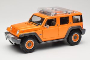 Jeep Rescue Concept Orange Maisto 1:18 36699 Métal