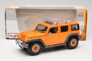 Jeep Rescue Concept Orange Maisto 1:18 36699 Métal — image 8 sur 8