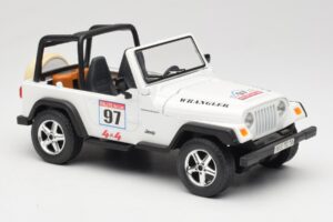 Jeep Wrangler Rallye #97 Beige Solido 1:18 9012 Métal — image 4 sur 6