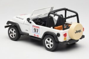 Jeep Wrangler Rallye #97 Beige Solido 1:18 9012 Métal — image 5 sur 6