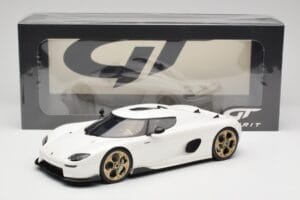 Koenigsegg CC850 Crystal White GT Spirit 1:18 GT903 Résine — image 6 sur 6