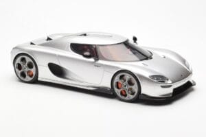Koenigsegg CC850 Moon Silver GT Spirit 1:18 GT452 Résine — image 4 sur 6